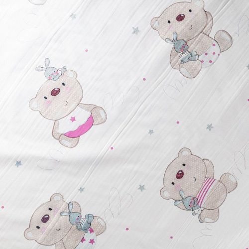 Перкаль ш.275 см К28-246 белый принтованный