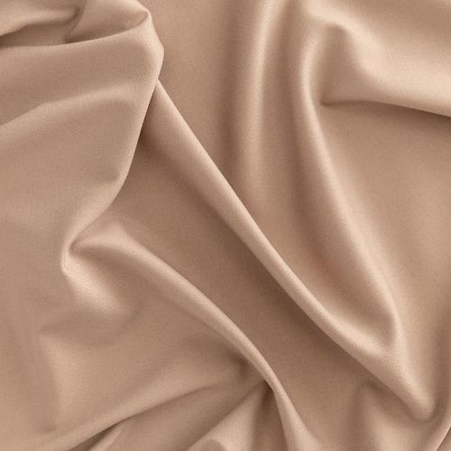 Ткань костюмная К33-411 серо-бежевый однотонный