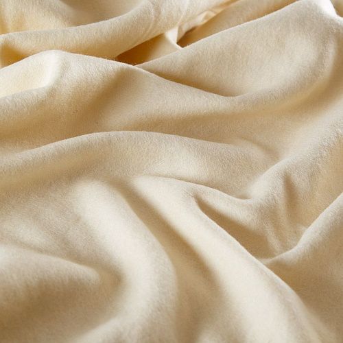 Трикотаж 066-04137 молочный однотонный