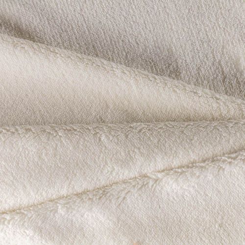 Мех искусственный 1020-341-037-0033 молочный однотонный