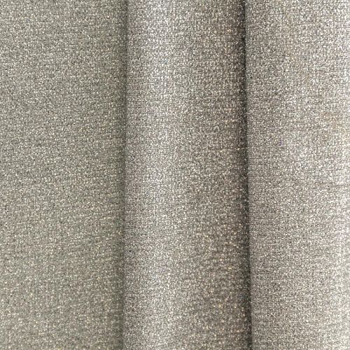 Трикотаж с напылением К33-976 серебристый однотонный