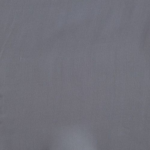 Шифон шелковый 068-16817 светло-серый однотонный