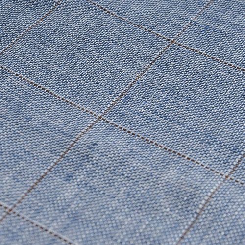 Лен натуральный 035-11749 голубой деним
