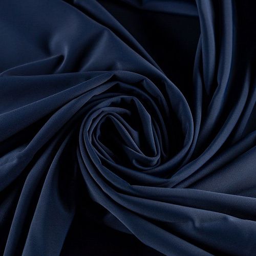 Лайкра К33-426 темно-синий однотонный