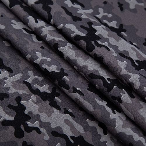 Трикотаж 056-20203 серый принтованный