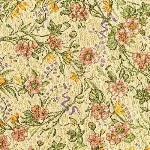 Гобелен гостиный 513-02-20 песочный весенние цветы