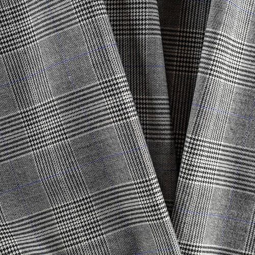 Ткань костюмная К33-400 серый принтованный