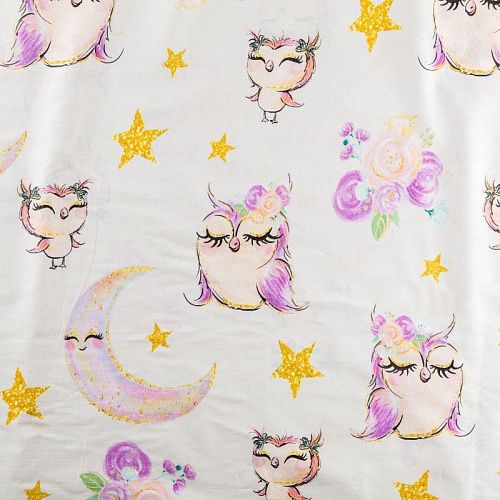 Перкаль 007-03506 кремовый принтованный