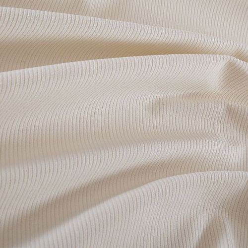 Вельвет хлопковый 008-16699 молочный однотонный