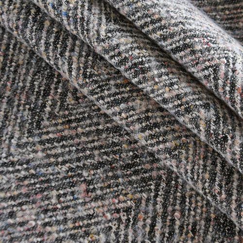 Ткань пальтовая 040-12154 серый меланж