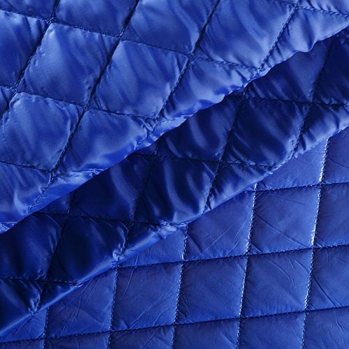 Ткань курточная 2-х сторонняя 033-05357 ярко-синий однотонный