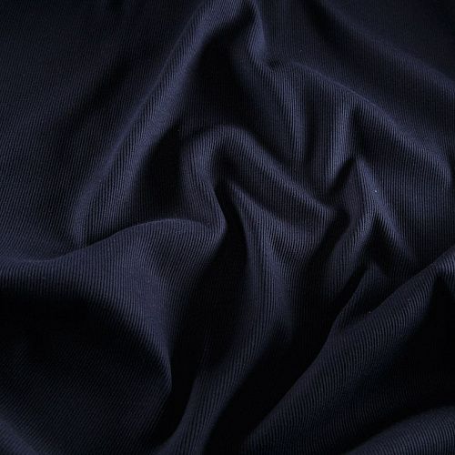 Трикотаж кашкорсе 056-16161 черный однотонный