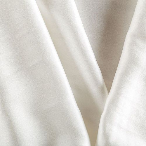 Шелк-штапель 069-06875 молочный однотонный