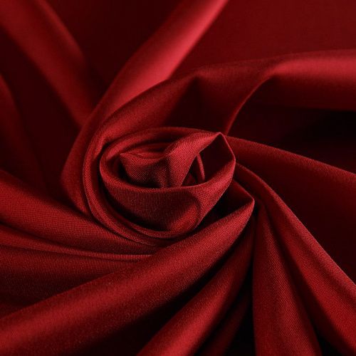 Ткань подкладочная стрейч 045-17271 темно-красный