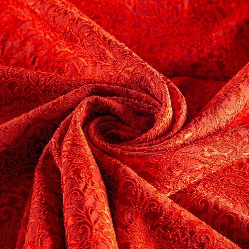 Жаккард 017-03075 алый