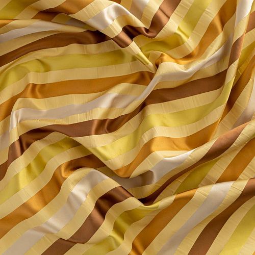 Ткань портьерная шелк Т154-02-95 золотистый