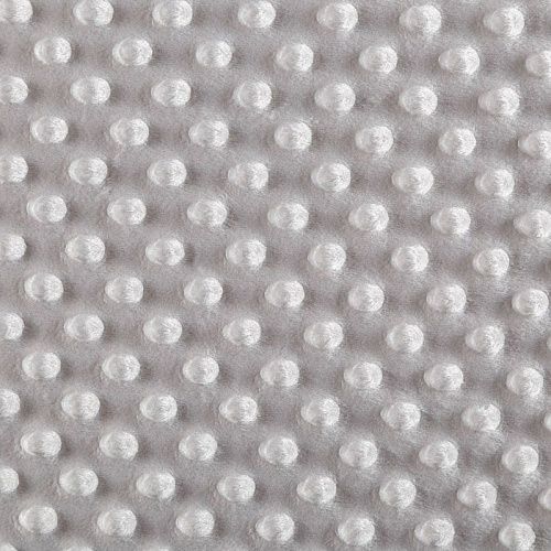 Плюш Minky 044-05474 серебристо-серый однотонный