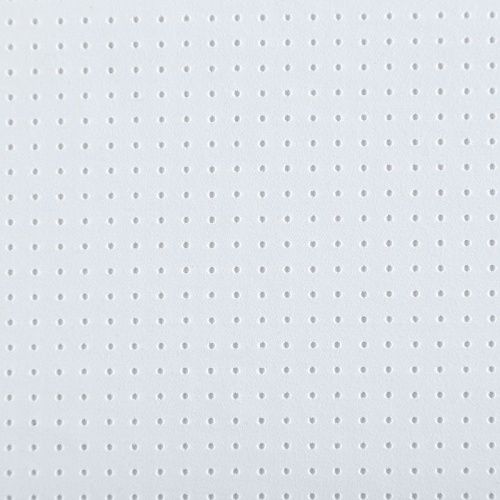 Лайкра с перфорацией 005-06252 молочный однотонный