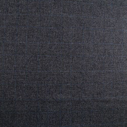 Ткань костюмная стрейч 025-17234 серый клетка