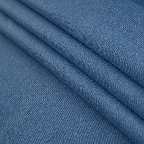 Джинс стрейч 015-17160 голубой однотонный