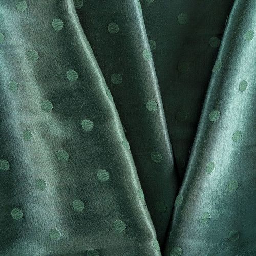 Вискоза атласная 009-04011 хвойный зеленый жаккардовый