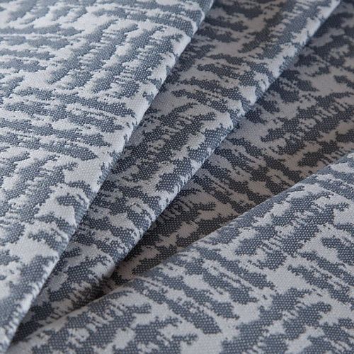 Ткань уличная 22-02-14457 серо-голубой принтованный