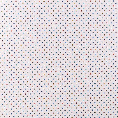 Ткань плательно-рубашечная 049-08413 молочный принтованный