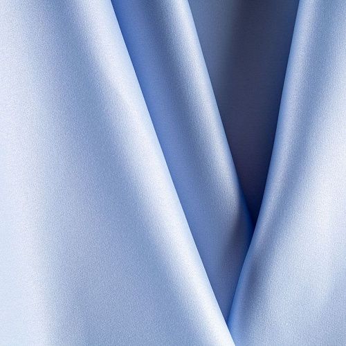 Сатин-тафта К33-782 голубой однотонный