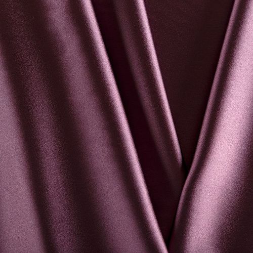 Сатин стрейч 001-07053 баклажановый однотонный