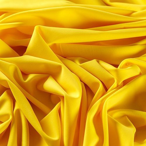 Лайкра 005-07457 лимонный однотонный