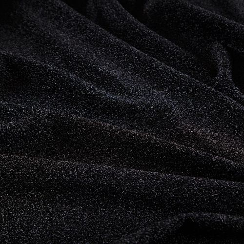 Трикотаж с люрексом 056-18792 черный/серебро