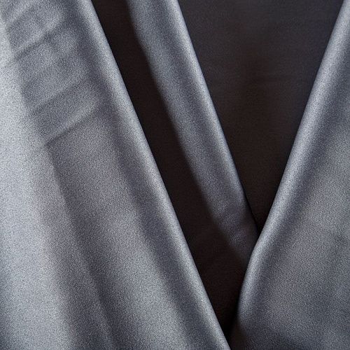 Сатин стрейч 001-07862 серый однотонный