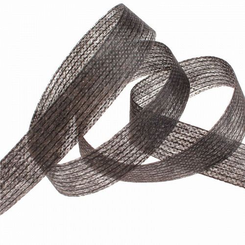 Тесьма усиленная Gamma кромка клеевая 15 мм G-115ht черный