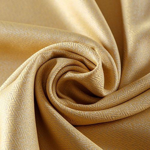 Ткань портьерная жаккард Т476-02-19 охра