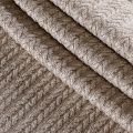 Трикотаж вязаный 056-11853 бежевый однотонный