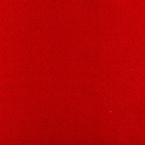 Шелк натуральный К15-1251 красный однотонный