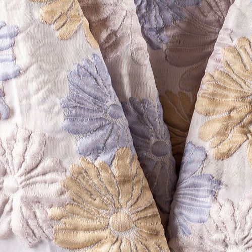 Жаккард К12-365 молочно-голубой