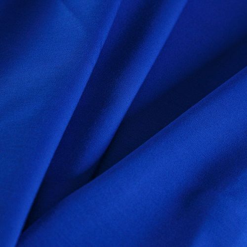 Трикотаж 056-15573 васильковый однотонный