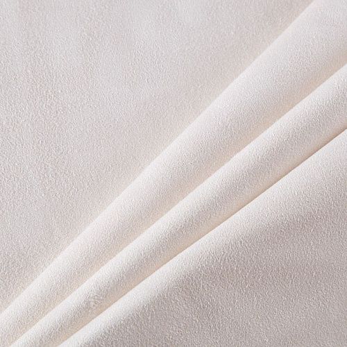 Замша искусственная 018-12801 айвори однотонный