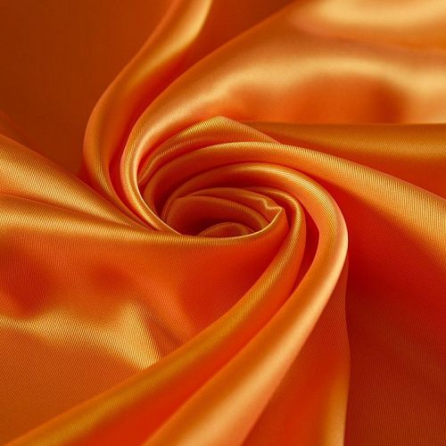 Ткань подкладочная 045-11245 желто-тыквенный хамелеон