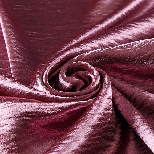 Креп-сатин крэш 001-13653 розовый антик однотонный