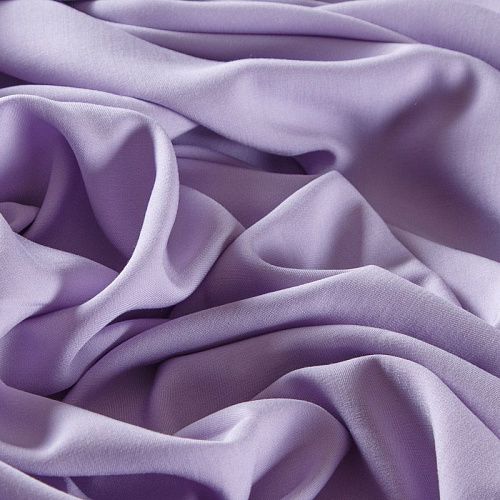 Твил-штапель 069-13117 светло-лавандовый однотонный