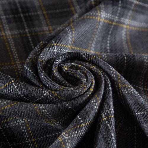 Шерсть Balenciaga 066-19230 серый клетка