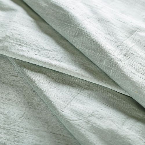 Дикий шелк 016-04747 снежная мята однотонный