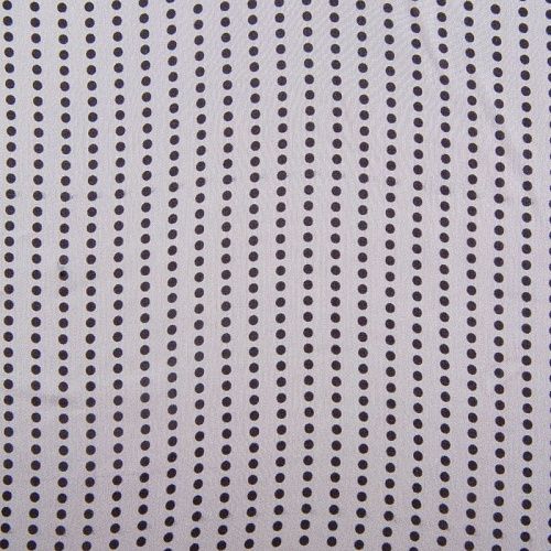 Шифон шелковый 068-20322 белый принтованный