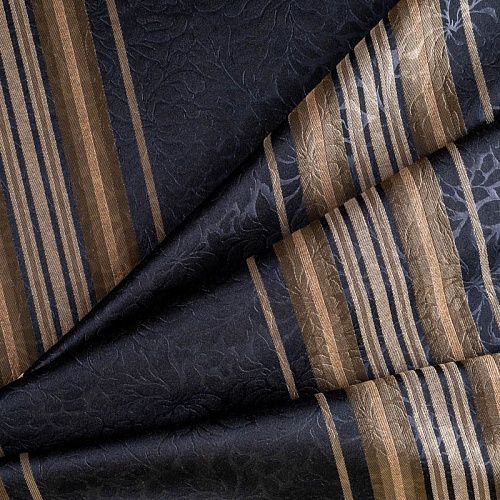 Ткань портьерная жаккард Т291-02-64 черный