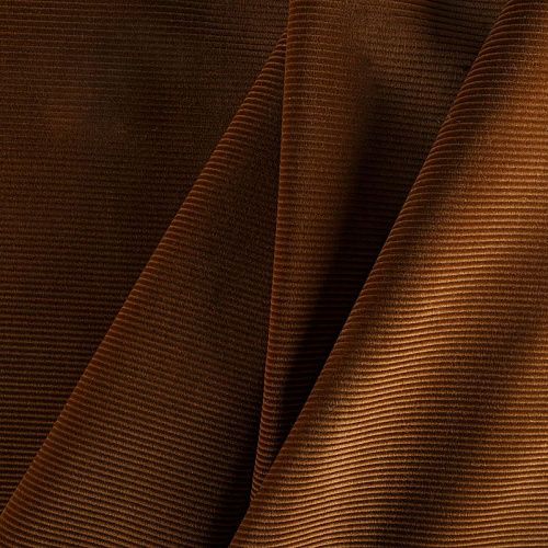 Вельвет 008-05939 корица однотонный