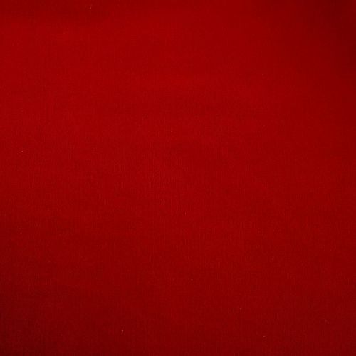Ткань портьерная негорючая бархат 09-02-13727 красный однотонный