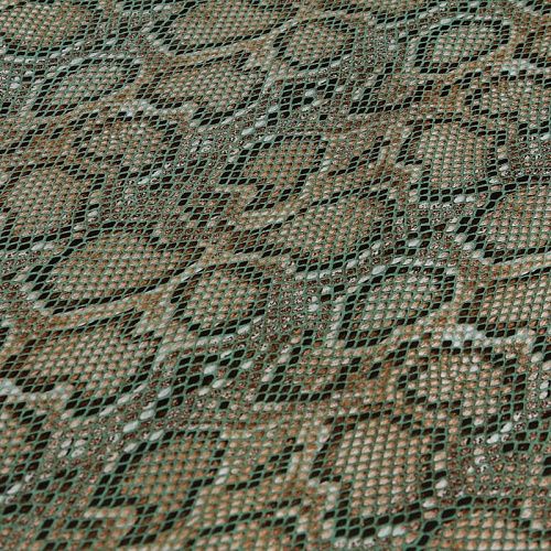 Экокожа на трикотажной основе 070-12011 зеленый