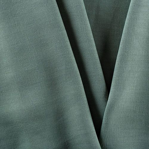 Лен-вискоза 035-01117 оливково-зеленый однотонный